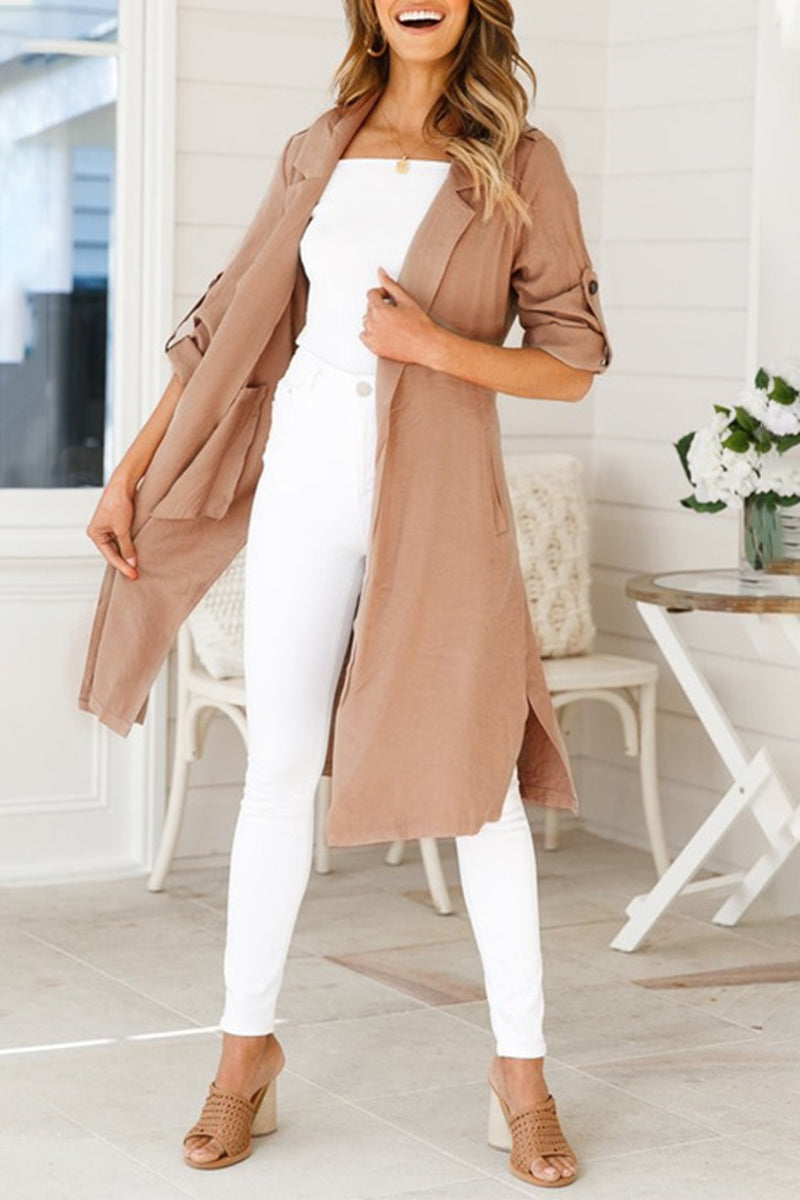 Magnuse | Damen Trench Mantel | Lang