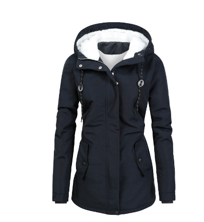 Floren | Damen Kapuze Winter Parka Jacke | Warme