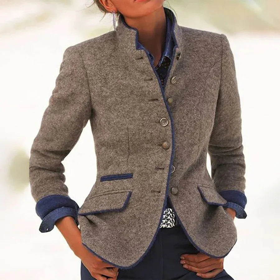 Bealyn - Elegante Damen Jacke in Unifarbe