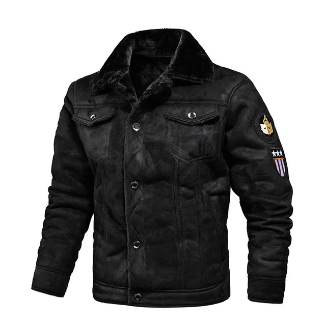 Messiah - Herren Winter Hero Lederjacke