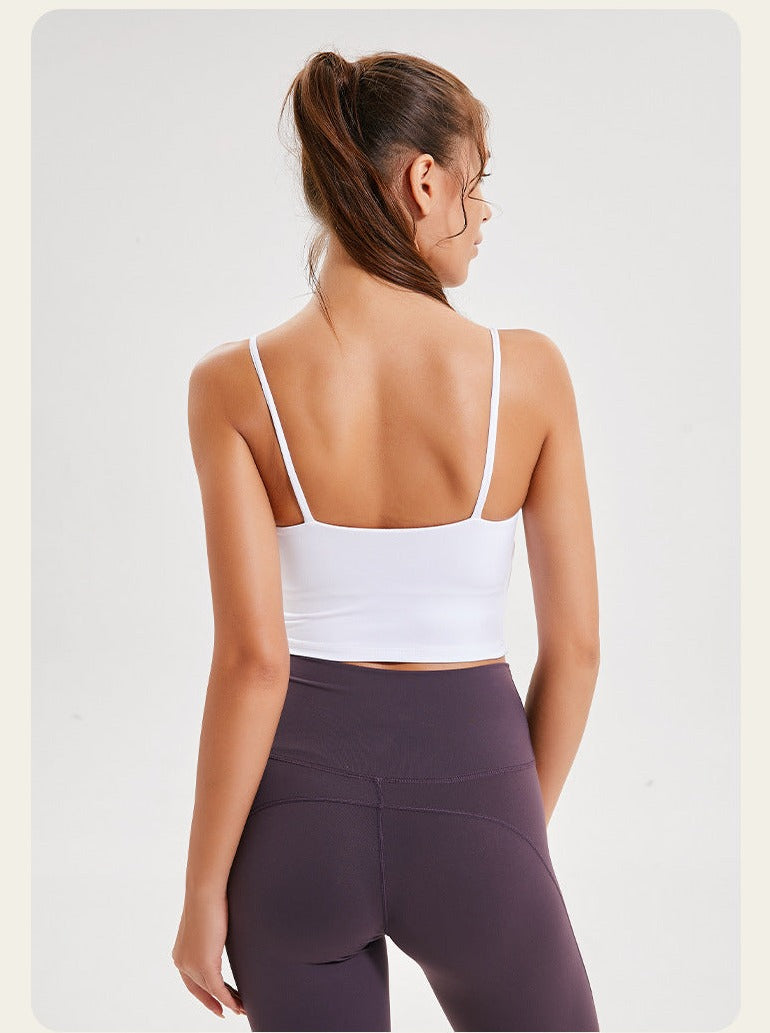 Yoga Crop Top Helllila – Perfekt für Herbst & Winter