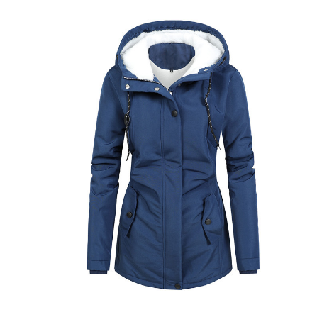 Floren | Damen Kapuze Winter Parka Jacke | Warme