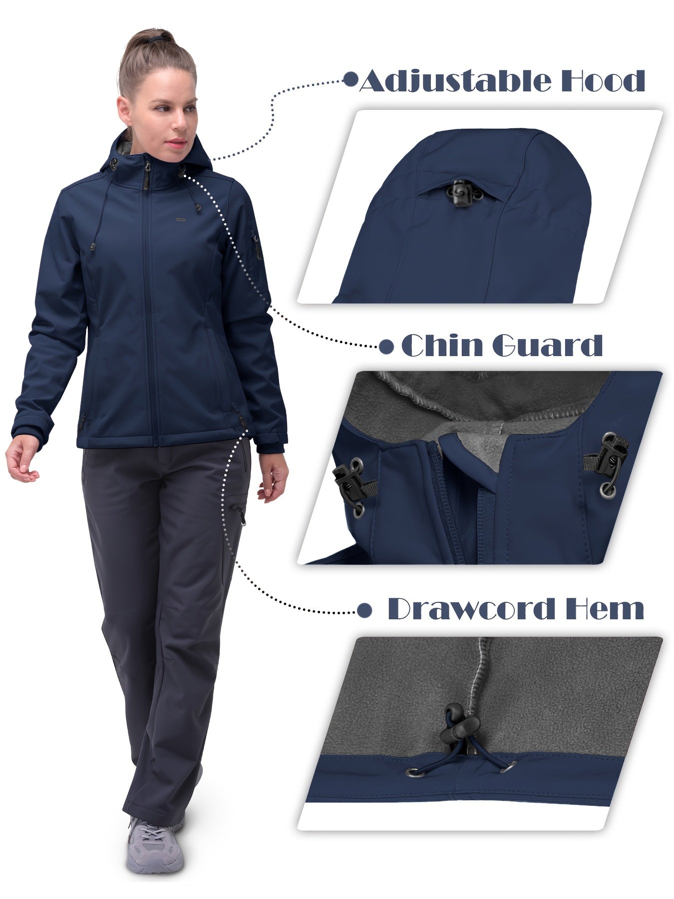 Winddichte Softshell-Jacke: Stilvoller Schutz im Winter