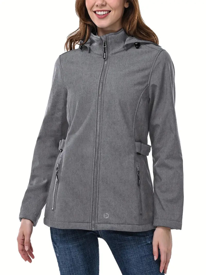 Liesel - Softshell-Jacke für Frauen - Winddichte, wasserabweisende und atmungsaktive Outdoor-Jacke