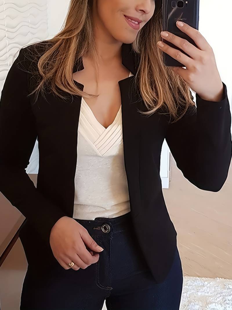 Blazer: Eleganter Frauenblazer für Herbst und Winter