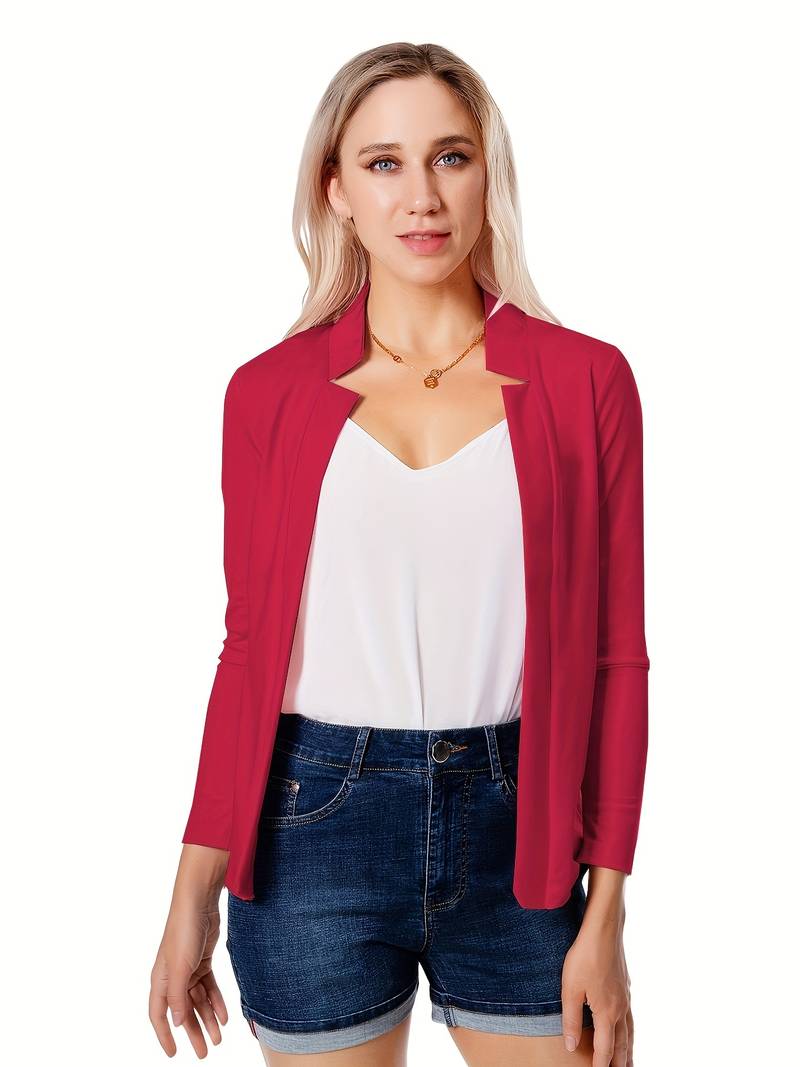 Blazer: Eleganter Frauenblazer für Herbst und Winter