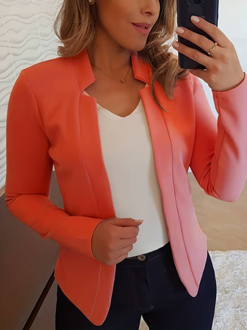 Blazer: Eleganter Frauenblazer für Herbst und Winter