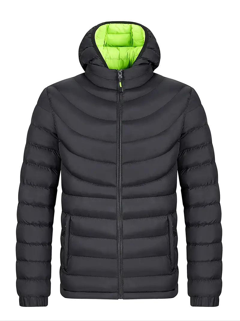 Ramil - Gepolsterte Herren-Faltjacke mit Stehkragen für Herbst und Winter