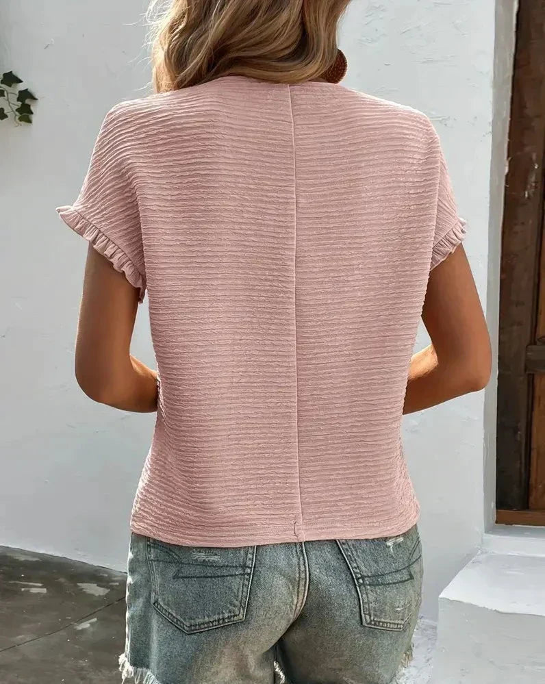 Modisches Frauen-Sommer-T-Shirt | Festliche Bluse für Frauen