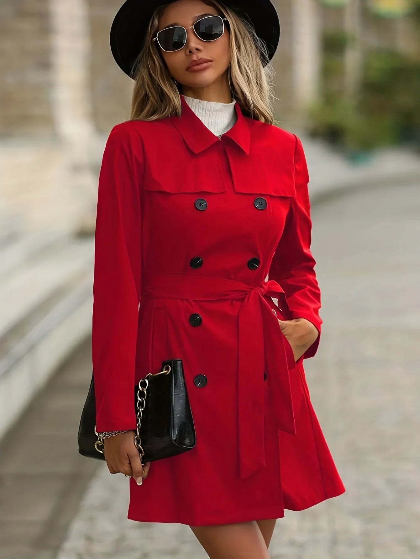 Darlyn - Stylischer Winter-Trenchcoat für Damen