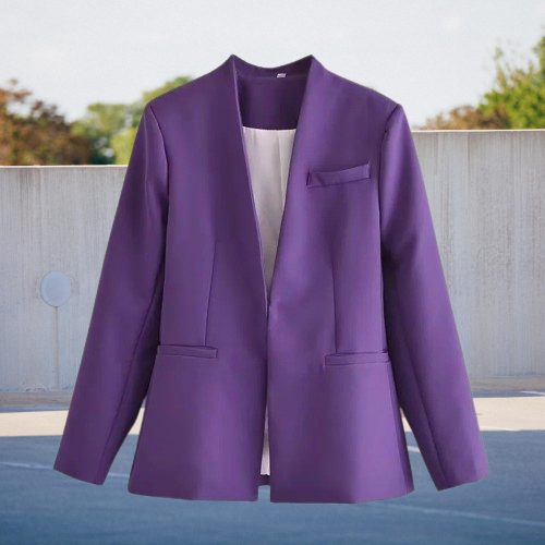 Elegante Frauenblazer in Rosé für Frauen