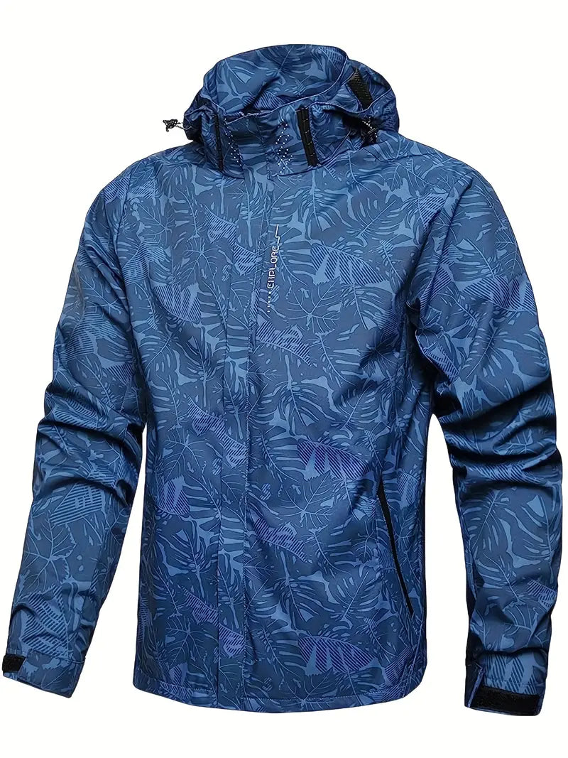 Kylan - Leichter, wasserdichter Windbreaker für Männer - Outdoor-Jacke mit Kapuze