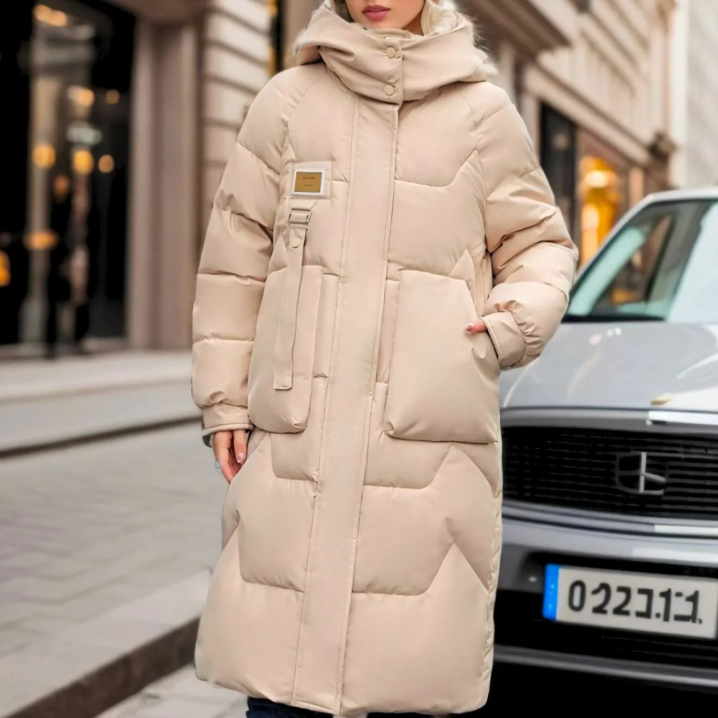 Axella - Lange Parka-Winterjacke für Damen