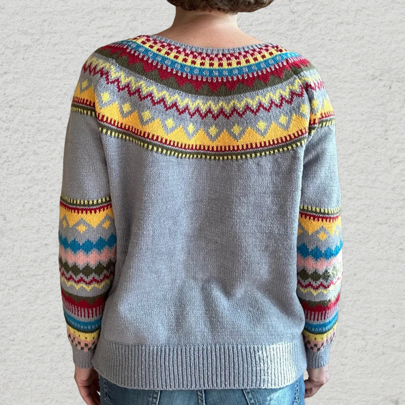 Emberlynn - Retro Herbst & Winter Pullover