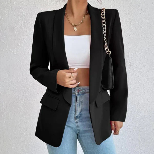 Jacke im Blazer-Stil mit geräumigen Taschen