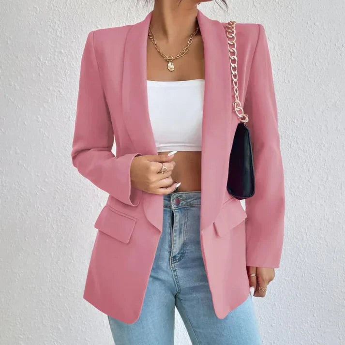 Jacke im Blazer-Stil mit geräumigen Taschen