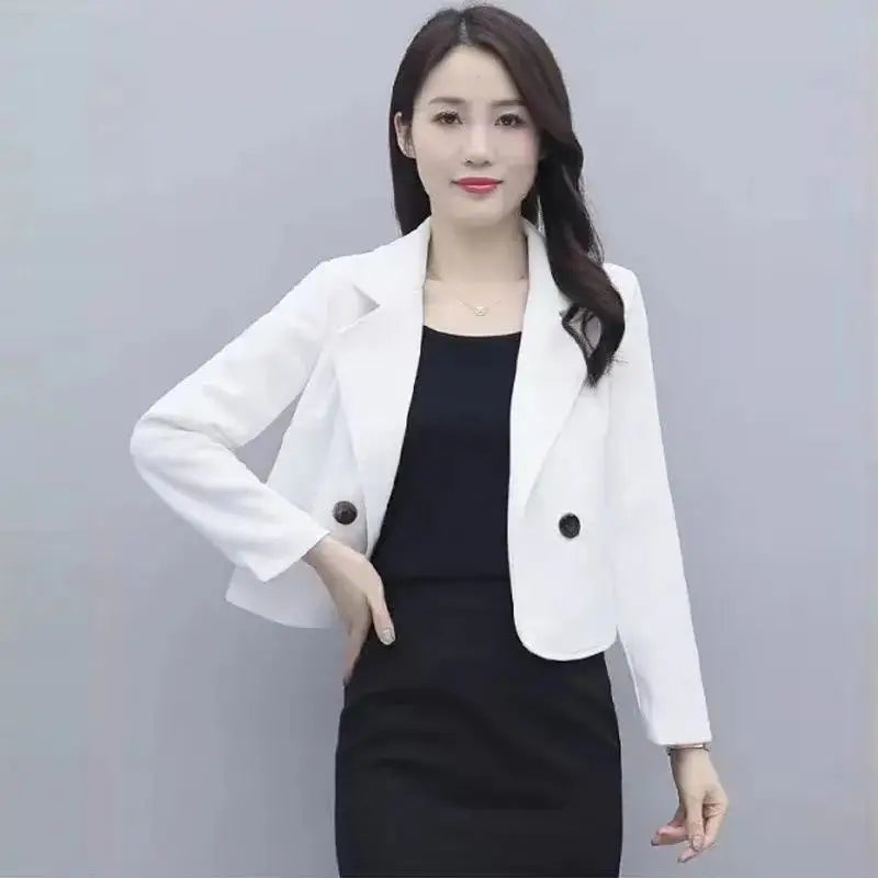 Darleen - Eleganter Damenblazer im koreanischen Stil mit doppelreihigem Design