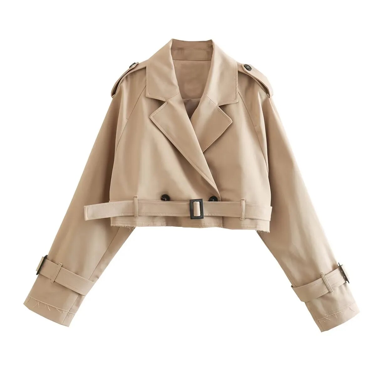 Ainsley - Schicke Cropped Jacke