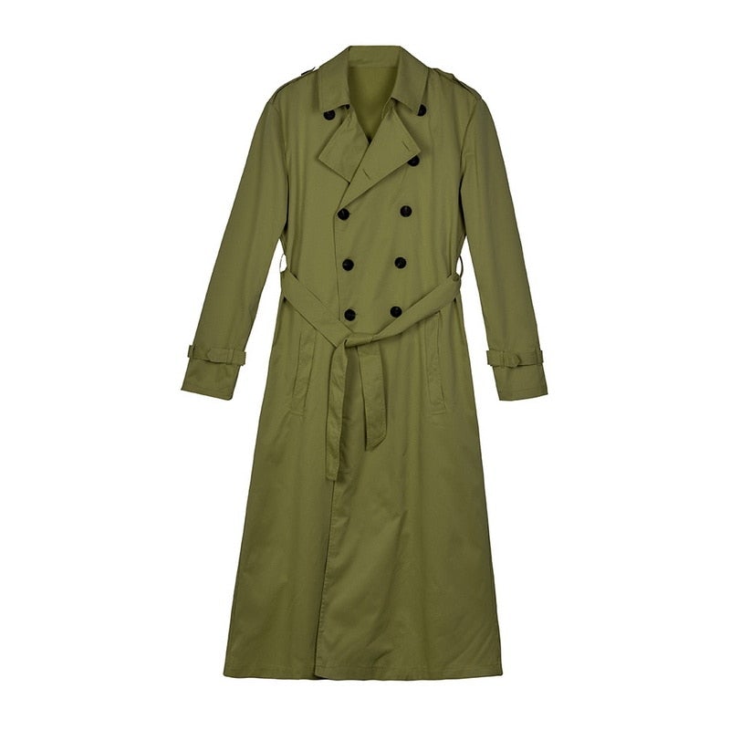 Langer Trenchcoat für Herren