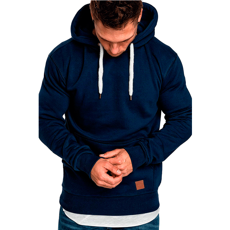 Nicht abnehmbarer Hoodie für Herren