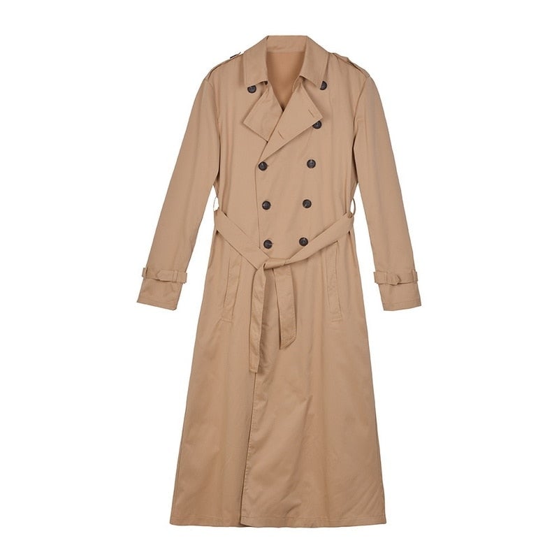 Langer Trenchcoat für Herren