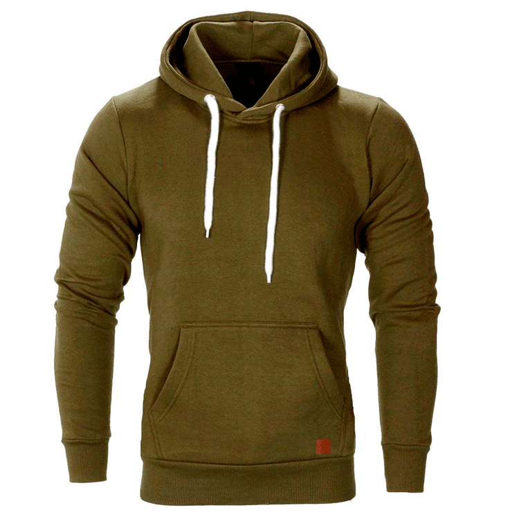 Nicht abnehmbarer Hoodie für Herren