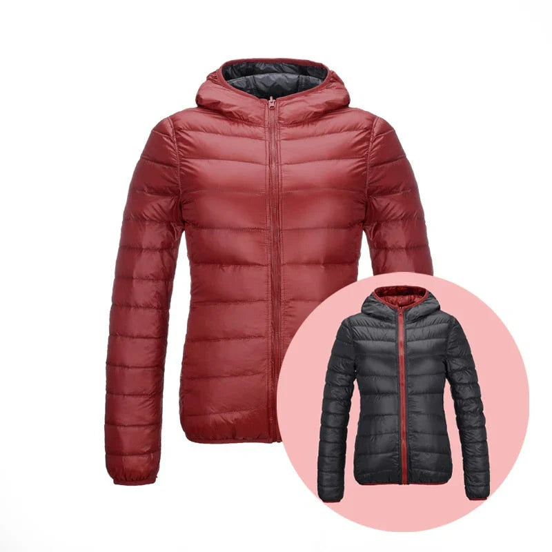 Emryn - Wendbare Ultra Light Daunenjacke