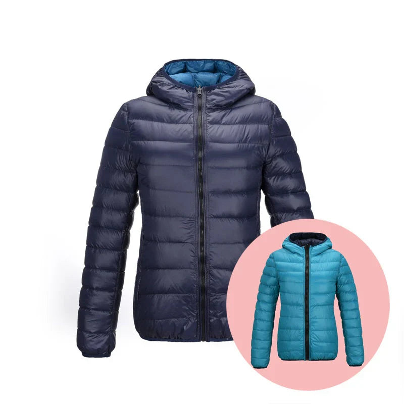 Emryn - Wendbare Ultra Light Daunenjacke