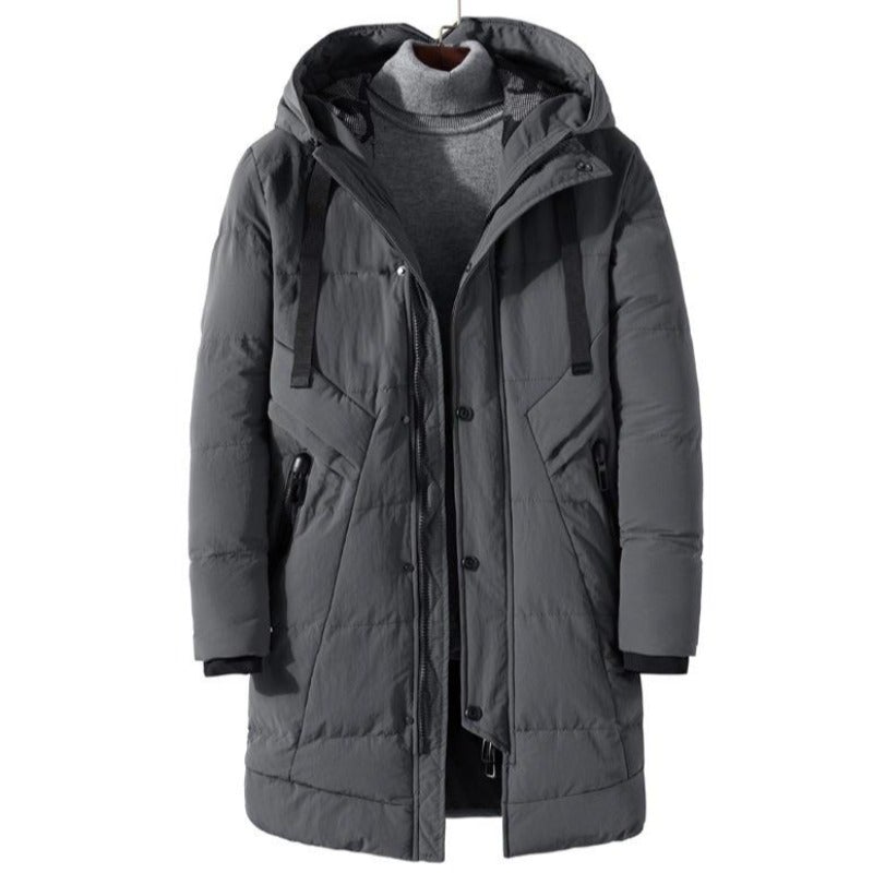 Lange Winterjacke für Herren