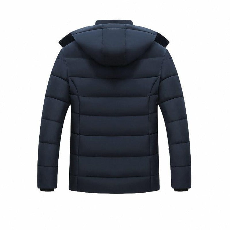 Herren Winterjacke mit Kapuze