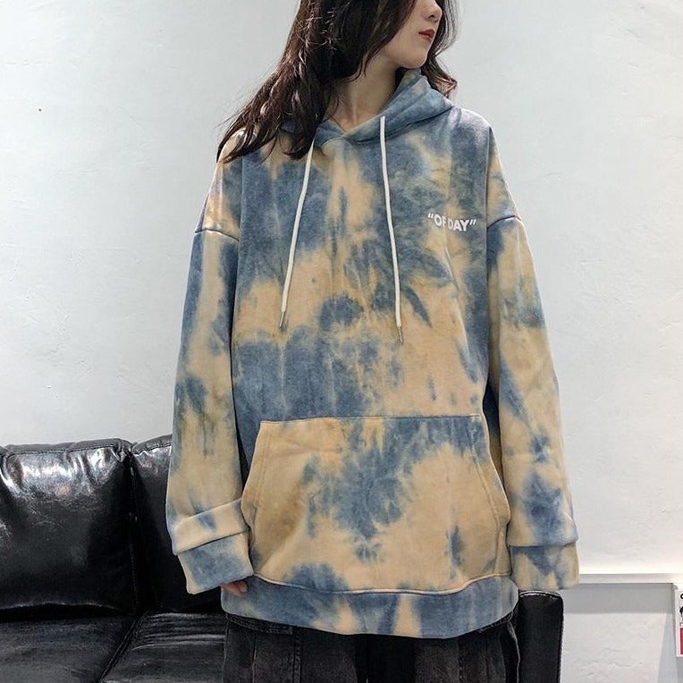 Batik-Hoodie für Damen