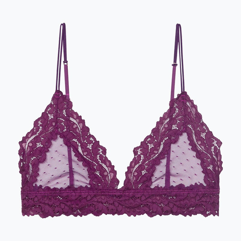 Bralette-BH aus Spitze mit dreieckigen Cups