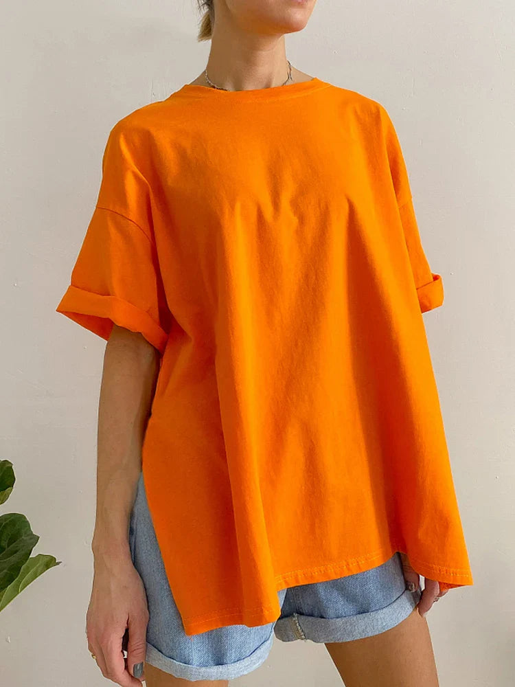 Haidee - Oversize Baumwoll-T-Shirt