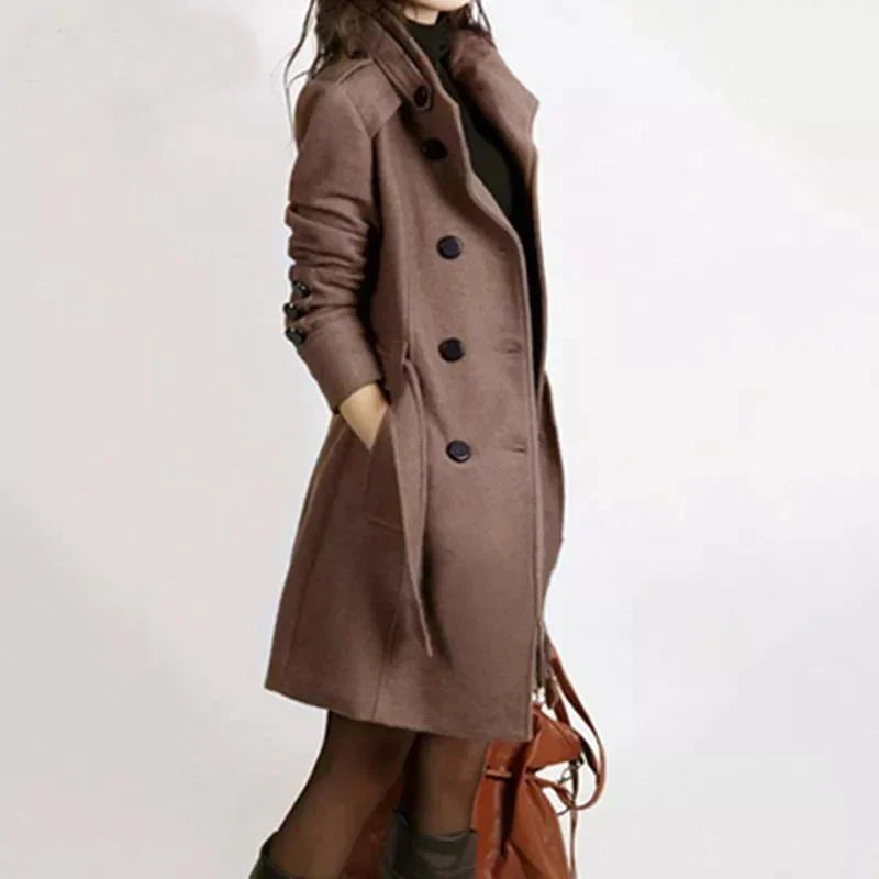 Marly - Eleganter Winter-Trenchcoat für Damen