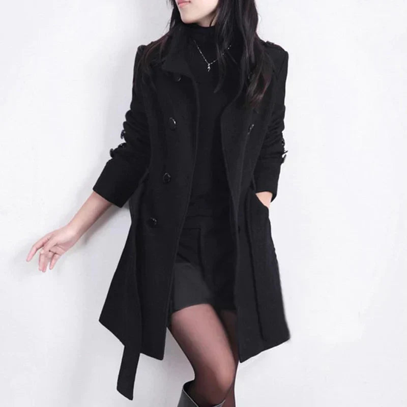 Marly - Eleganter Winter-Trenchcoat für Damen