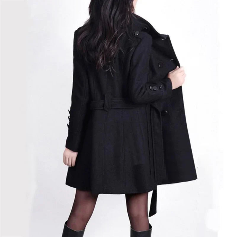 Marly - Eleganter Winter-Trenchcoat für Damen