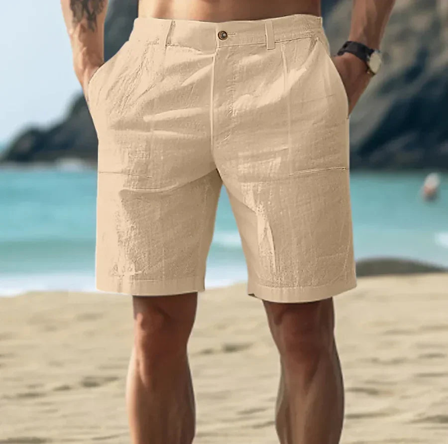 Stephan - Lässige Herren Leinen Shorts für entspannte Sommertage