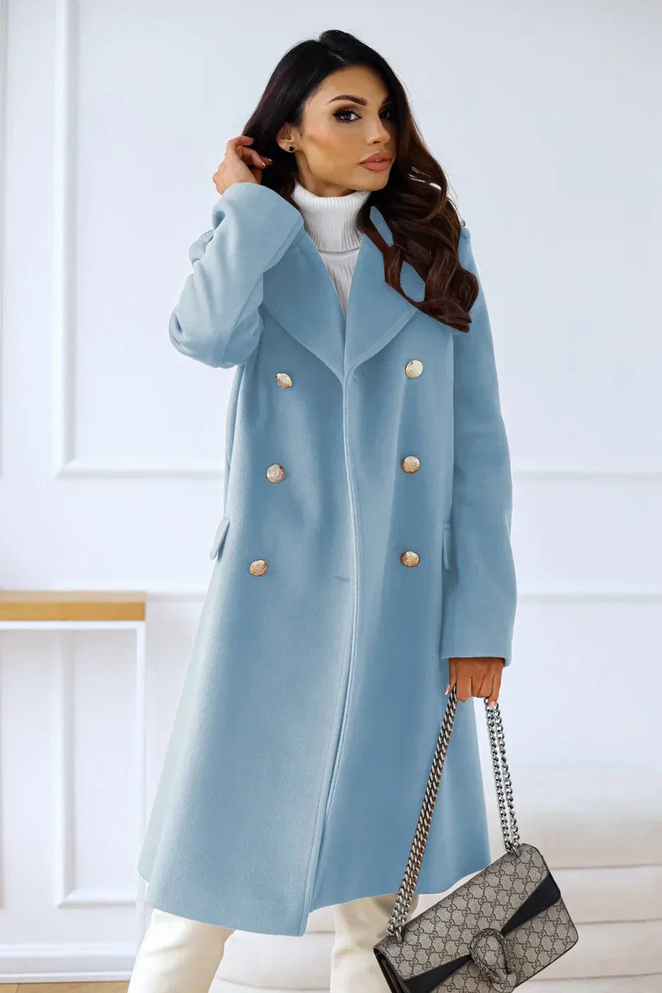 Jerine - Eleganter Damen-Trenchcoat für den Winter