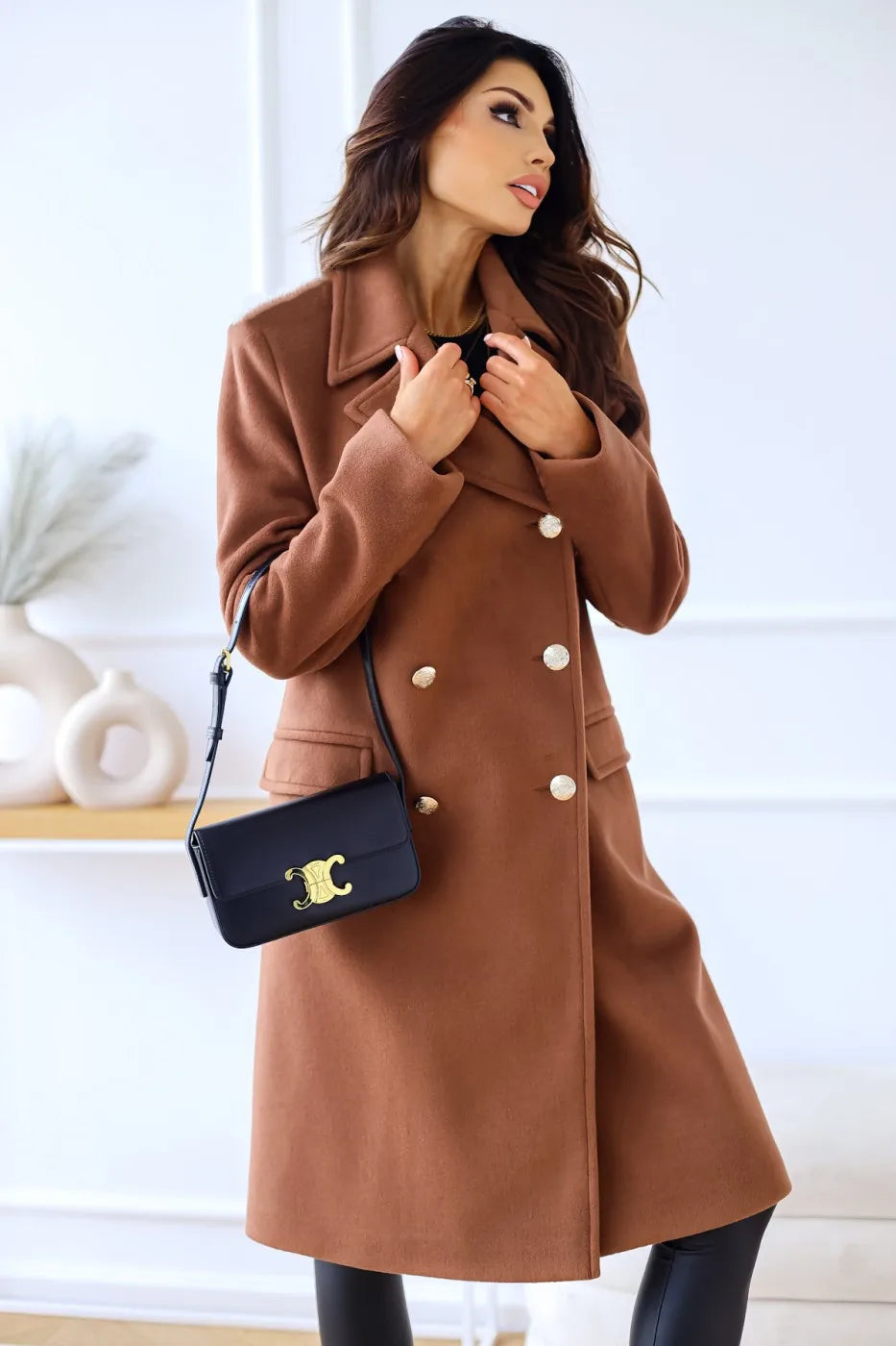 Jerine - Eleganter Damen-Trenchcoat für den Winter