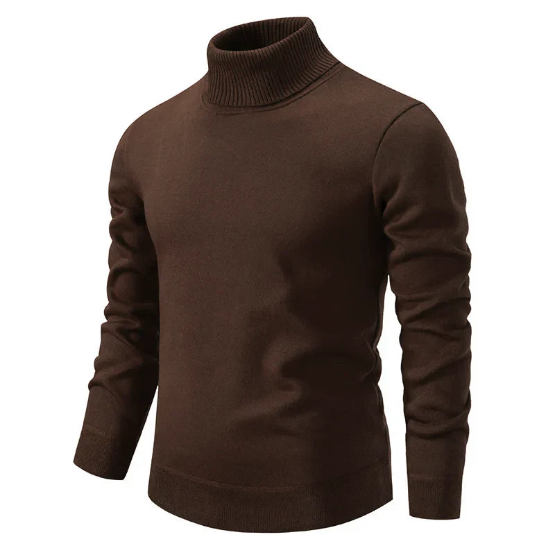 Hermann - Rollkragenpullover aus 100% Wolle für Herren - weich und hochwertig