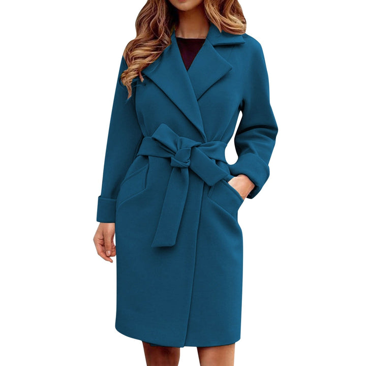 Loida - Lange Dames Trenchcoat Winterjas