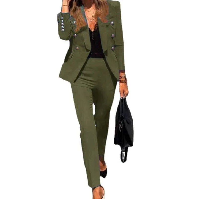 Set aus Blazer und Hose für Frauen