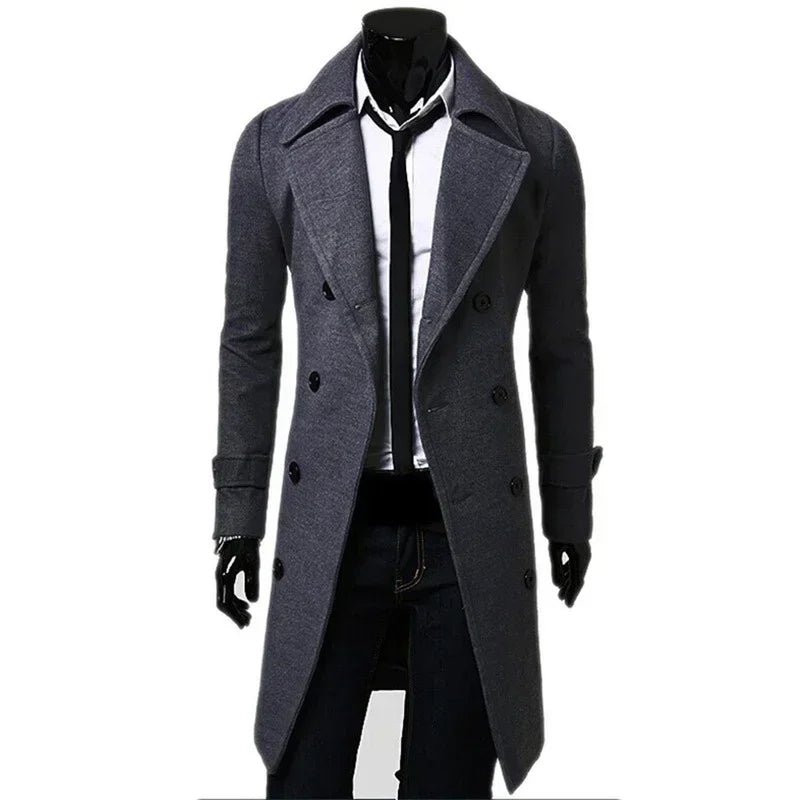 Wilder - Lässiger Herren Trenchcoat