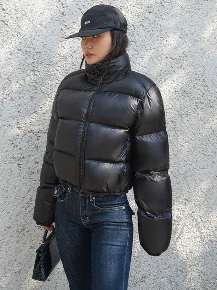 Kurze Puffer Winterjacke – Stylischer Schutz vor Kälte - Elif