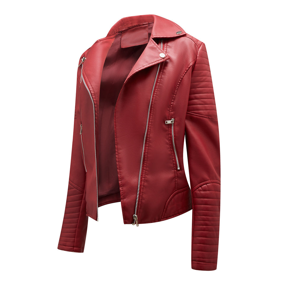 Lovie - Stylische lederjacke