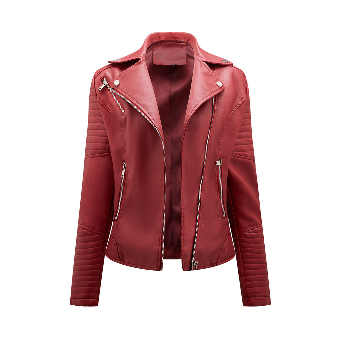 Lovie - Stylische lederjacke