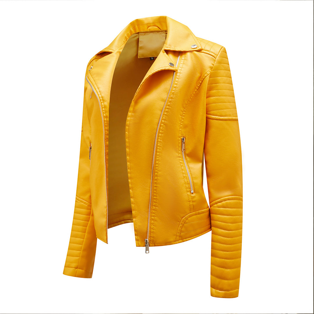 Lovie - Stylische lederjacke