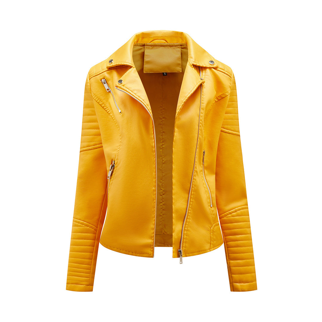 Lovie - Stylische lederjacke