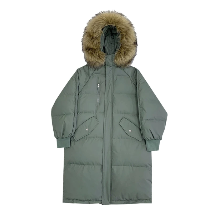 Damen Winterjacke mit Fell