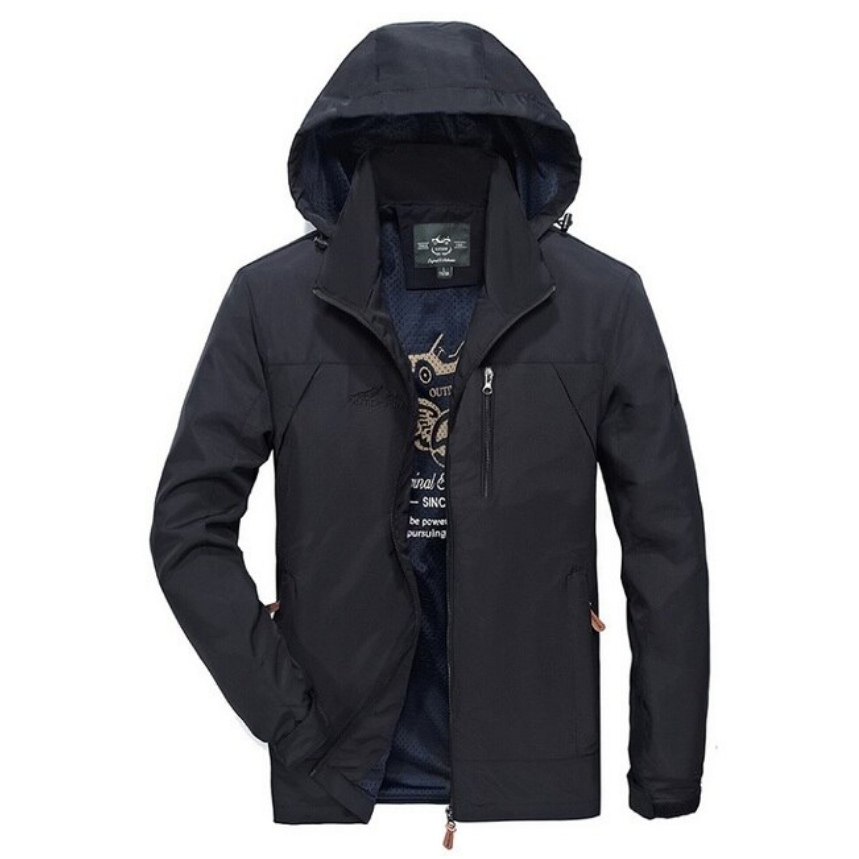 Herren Winterjacke mit Kapuze